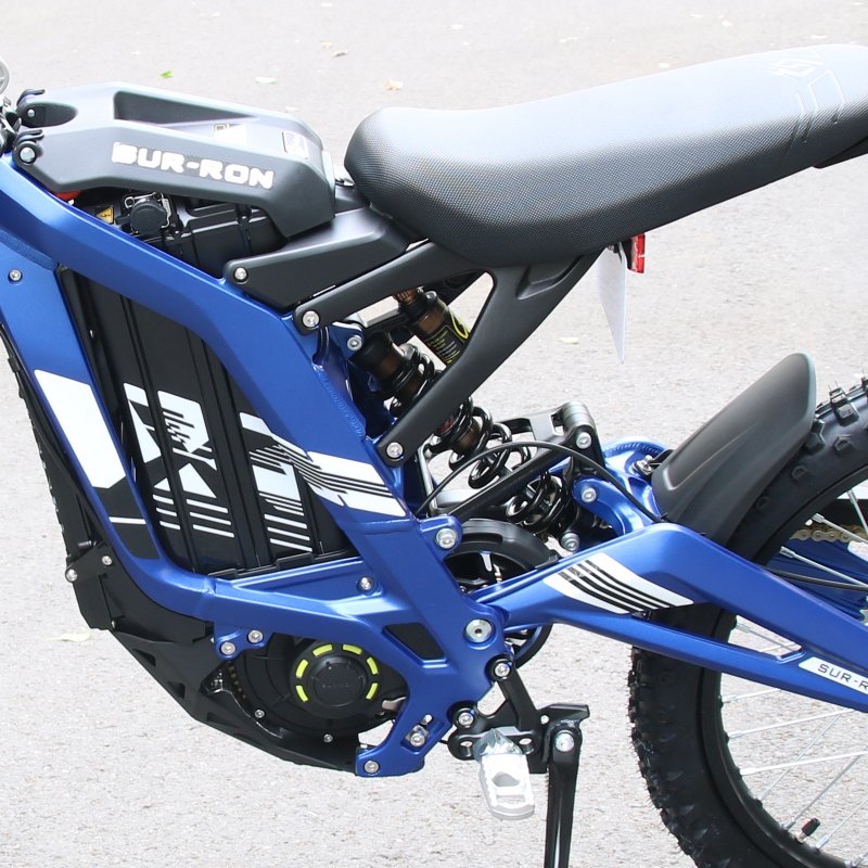 2024 Black Edition Suron Light Bee X Adult Ebike 60V 6000W Off-Road Mountain Electric Bike Surron With Pedals