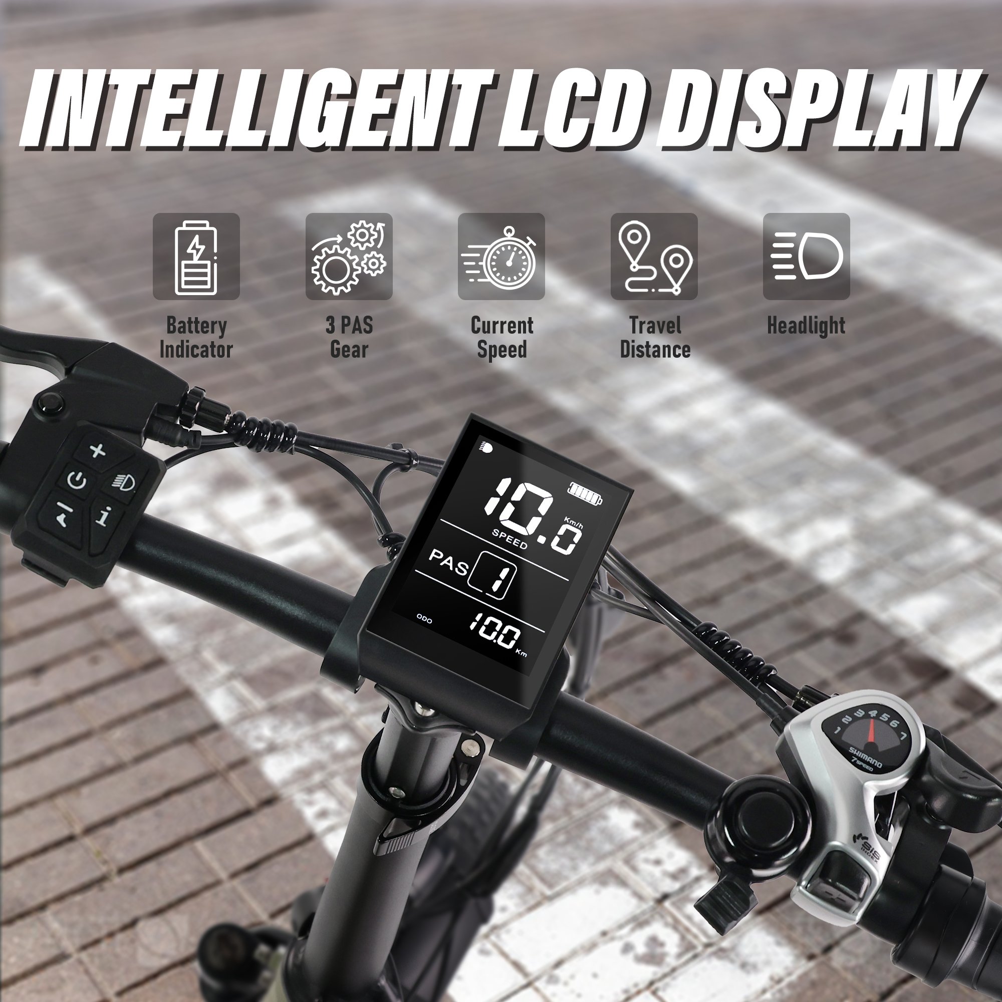 EU USA Warehouse Stock Two Seater Electric Foldable City Bike 48V 500W 13AH 40KMH Long Rang Ebike 20*4 Aluminum Fat Tire E Bike