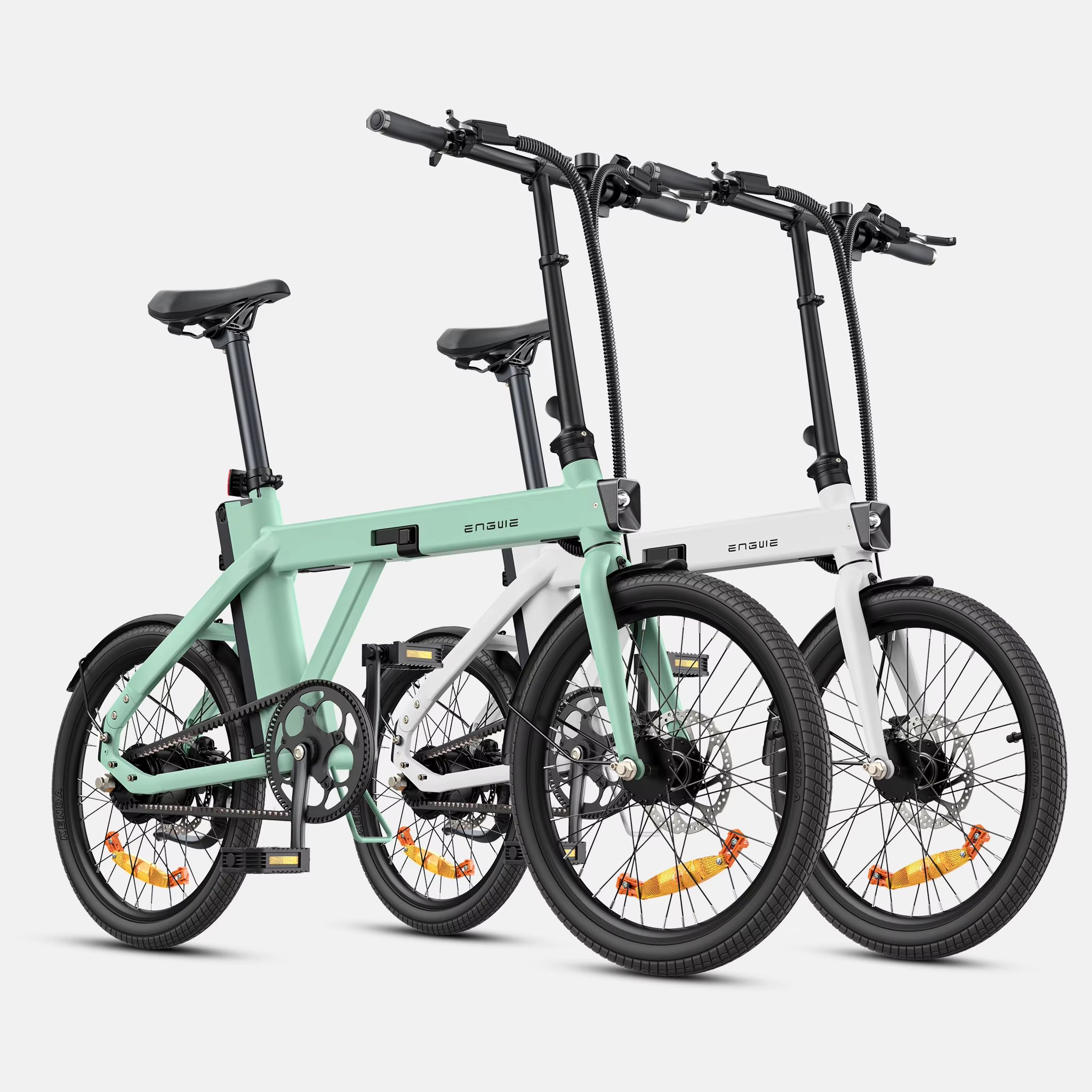 Mini Folding Electric Bicycle ENGWE P20 250W 20 Inch Electric City Bike Foldable Electric Bike cheap adult battery power E bike