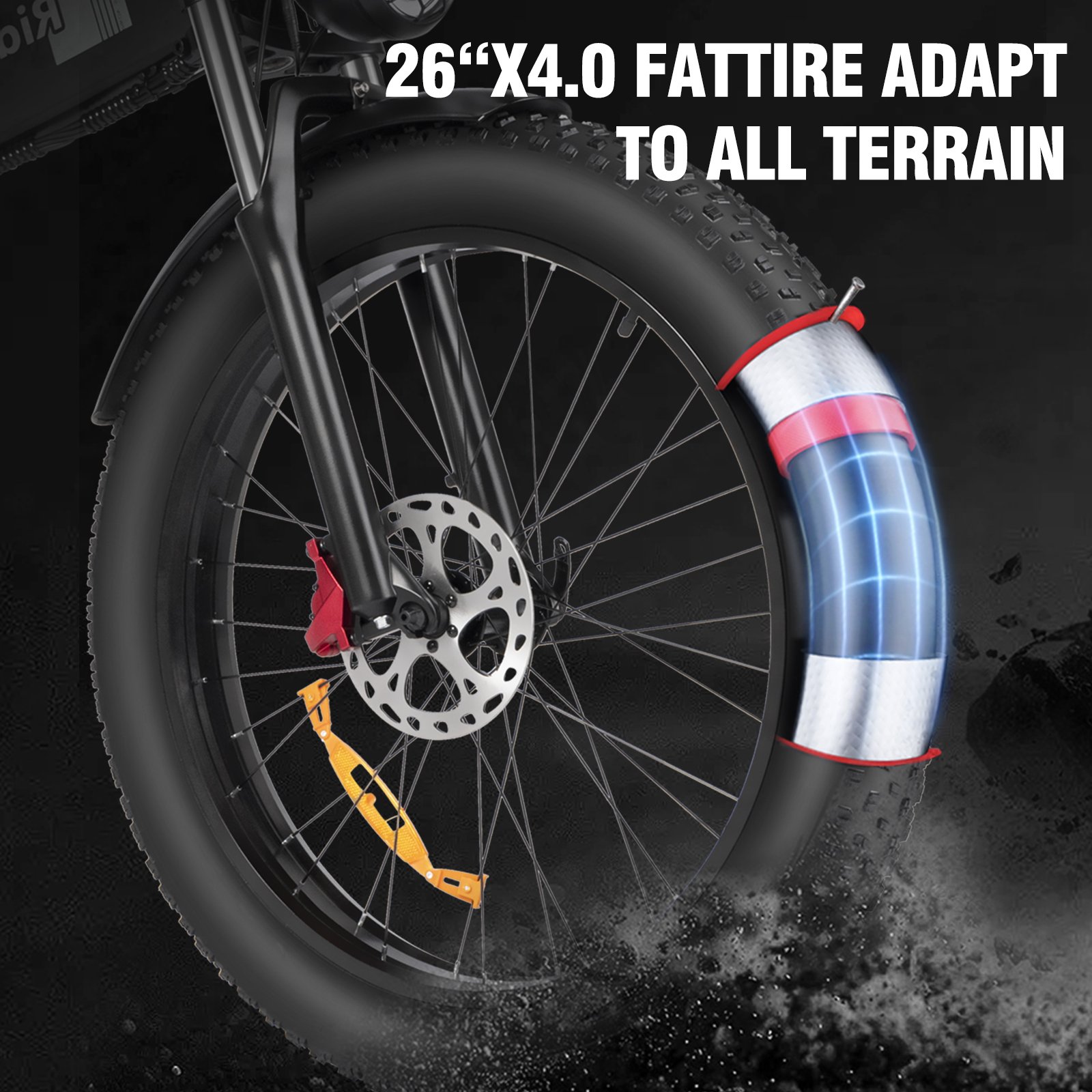 electric bicycle fat tire ebike 1000w full suspension electric bike red brand new electric bicycle power ebike