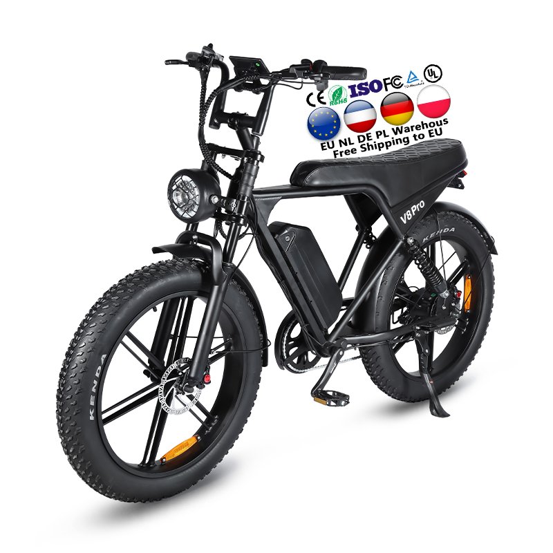 EU OUI V8 Pro 24inch Fatbike EU NL DE PL Warehouse 48V 1000w Electric Fat Bike E-Bike EBike Electric Mountain Bike
