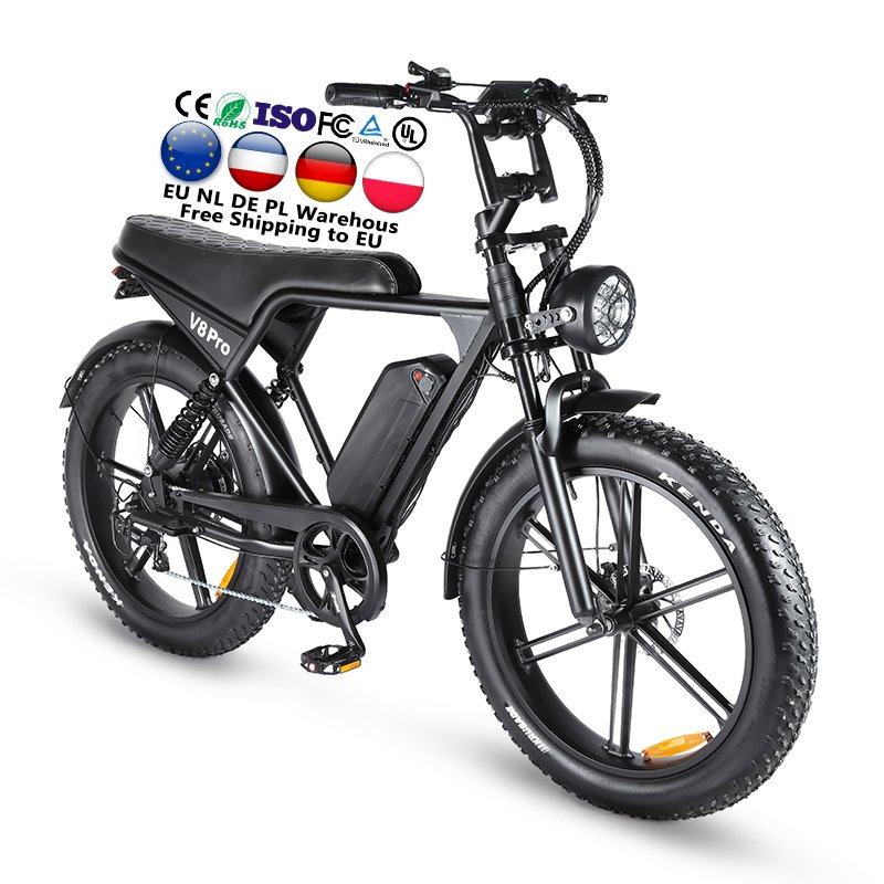 EU OUI V8 Pro 24inch Fatbike EU NL DE PL Warehouse 48V 1000w Electric Fat Bike E-Bike EBike Electric Mountain Bike