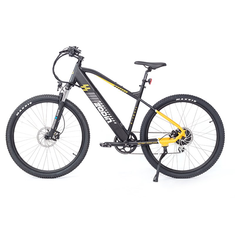 ZODIN Electric Hybrid Bike For Adult 26" 27.5" Mountain Ebike Electric mtb Bike Full Suspension Electric City Bike