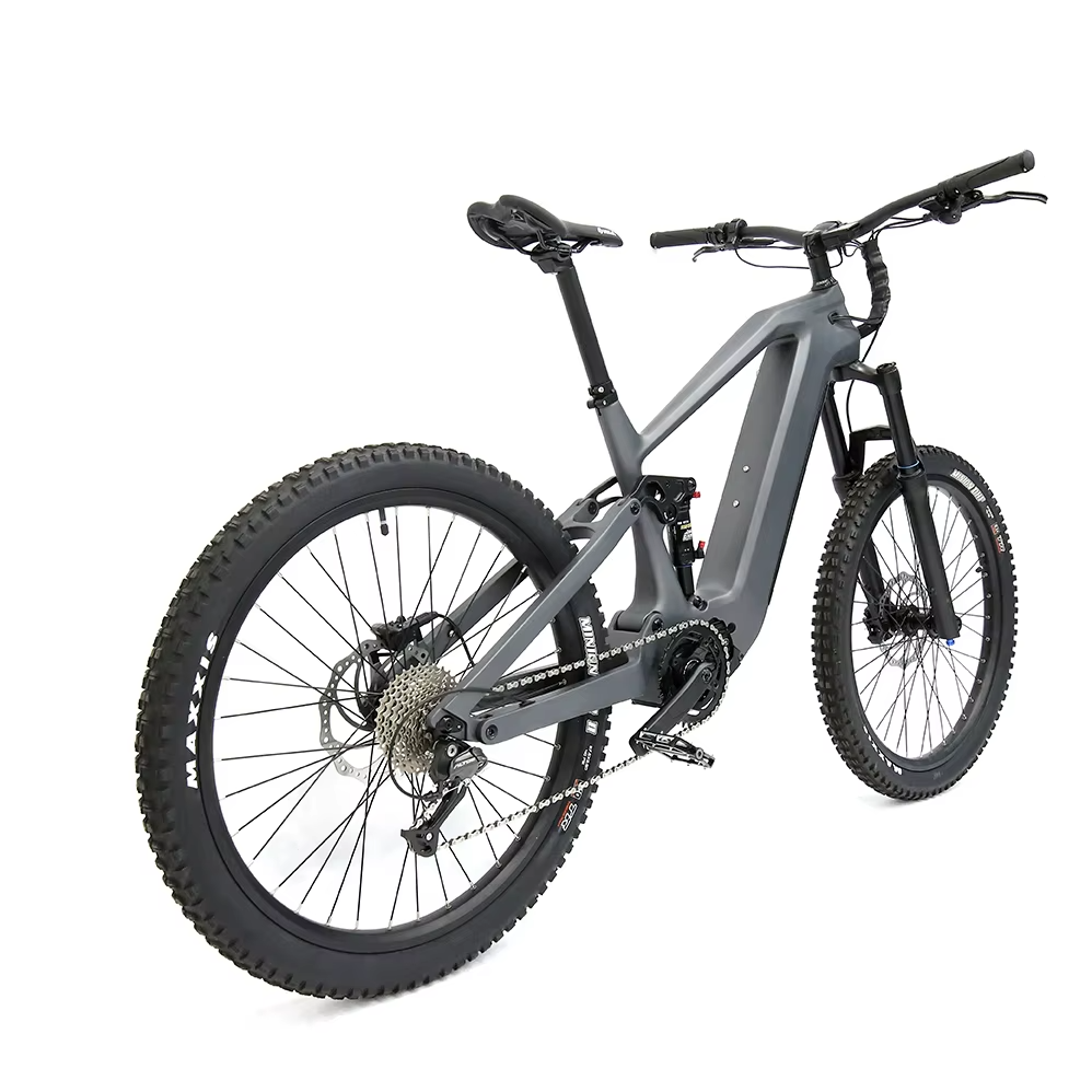 Electric Mountain Bike with Central Motor & Integrated Battery Lithium Battery Electric Down Hill Mountain Bike aluminum alloy