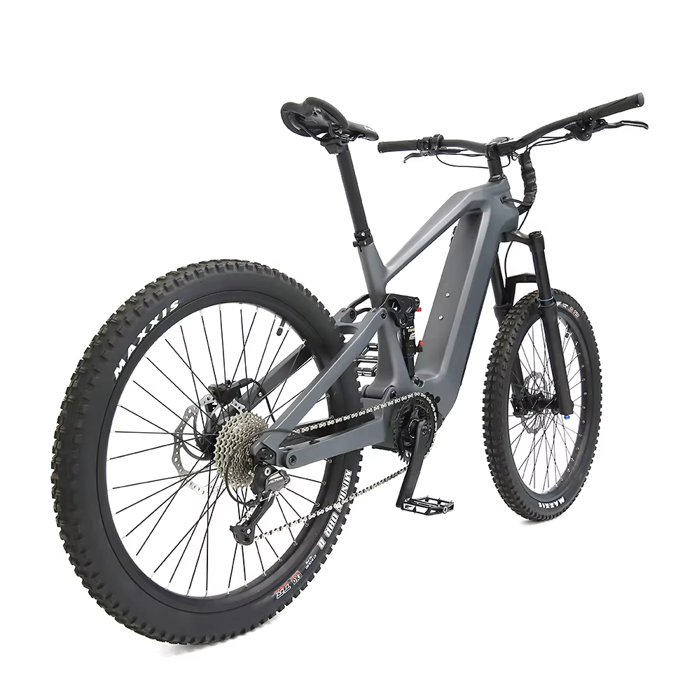 Electric Mountain Bike with Central Motor & Integrated Battery Lithium Battery Electric Down Hill Mountain Bike aluminum alloy