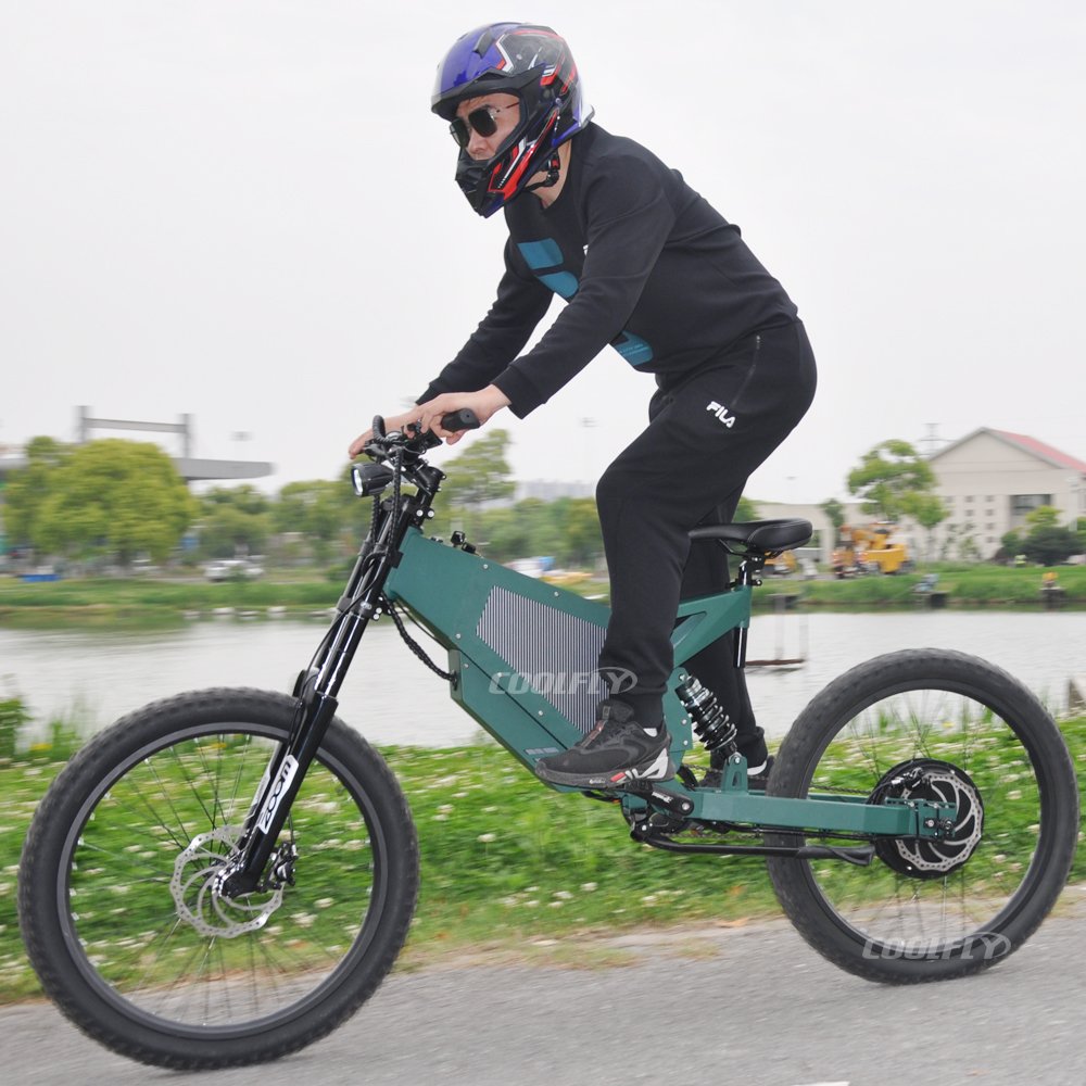 COOLFLY 8000w 10000w 12000w 15000w 20000w stealth bomber e-bike electric mountain bike SS60 ebike