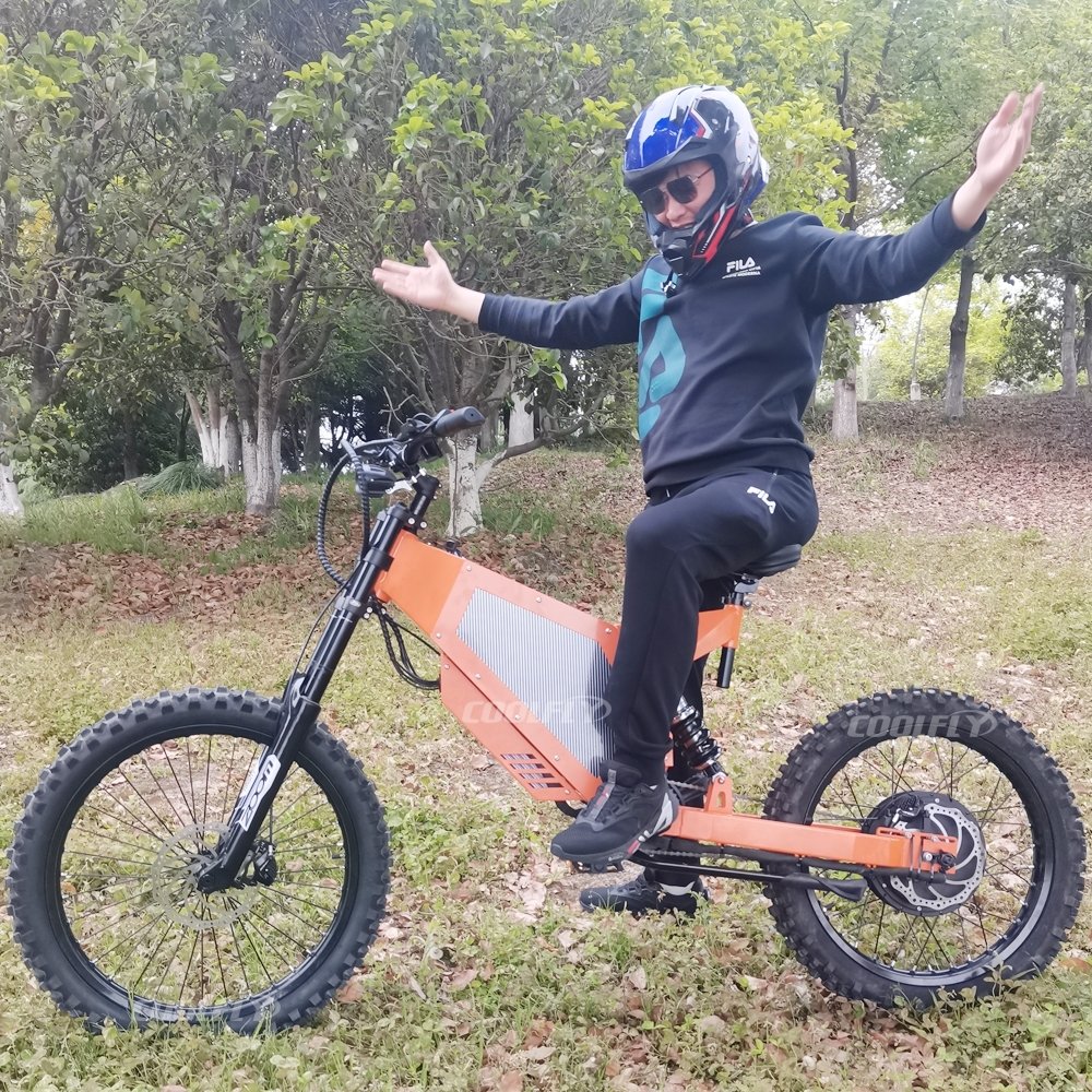 COOLFLY 8000w 10000w 12000w 15000w 20000w stealth bomber e-bike electric mountain bike SS60 ebike