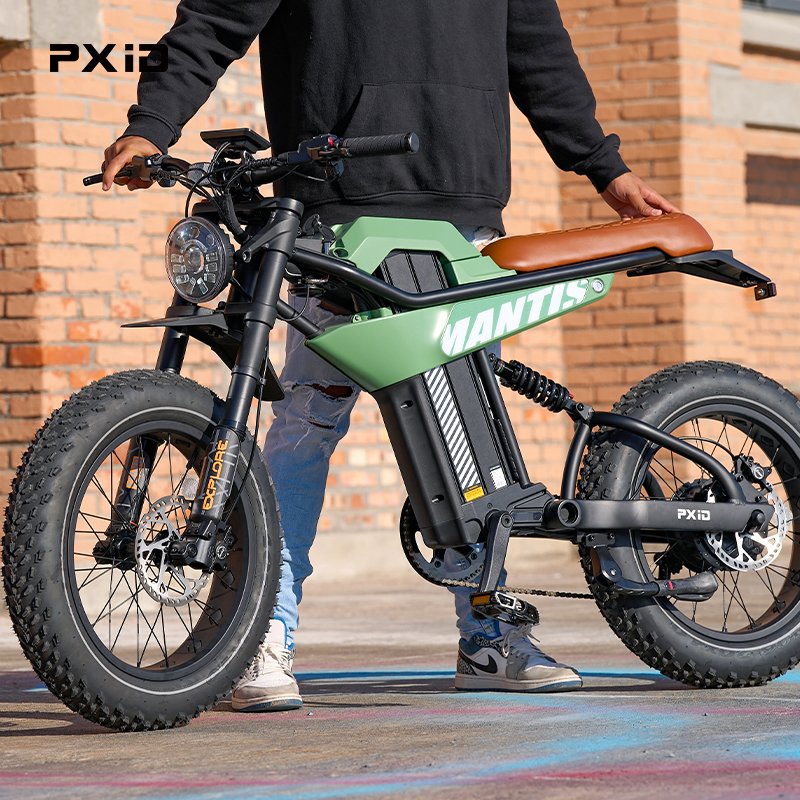 PXID mantis p6 fatbike 750w 1000w electric mountain bike china