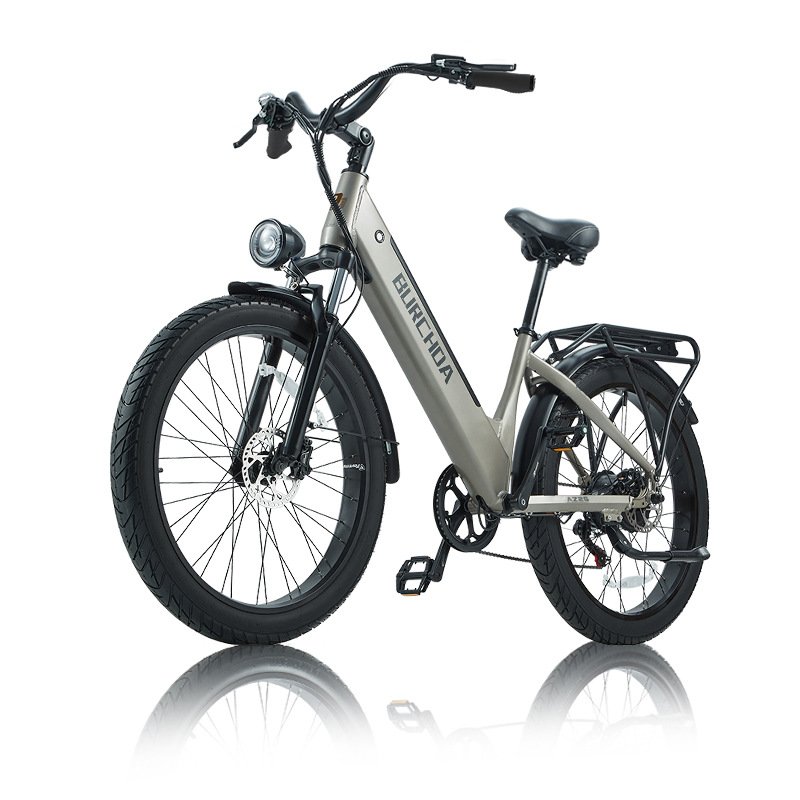 Electric Bike 1000w Motor 48v20ah 7-speed 26\" 3.0 Fat Tire Aluminum Alloy Frame Digital Multi-functional Mountain & City E-bike