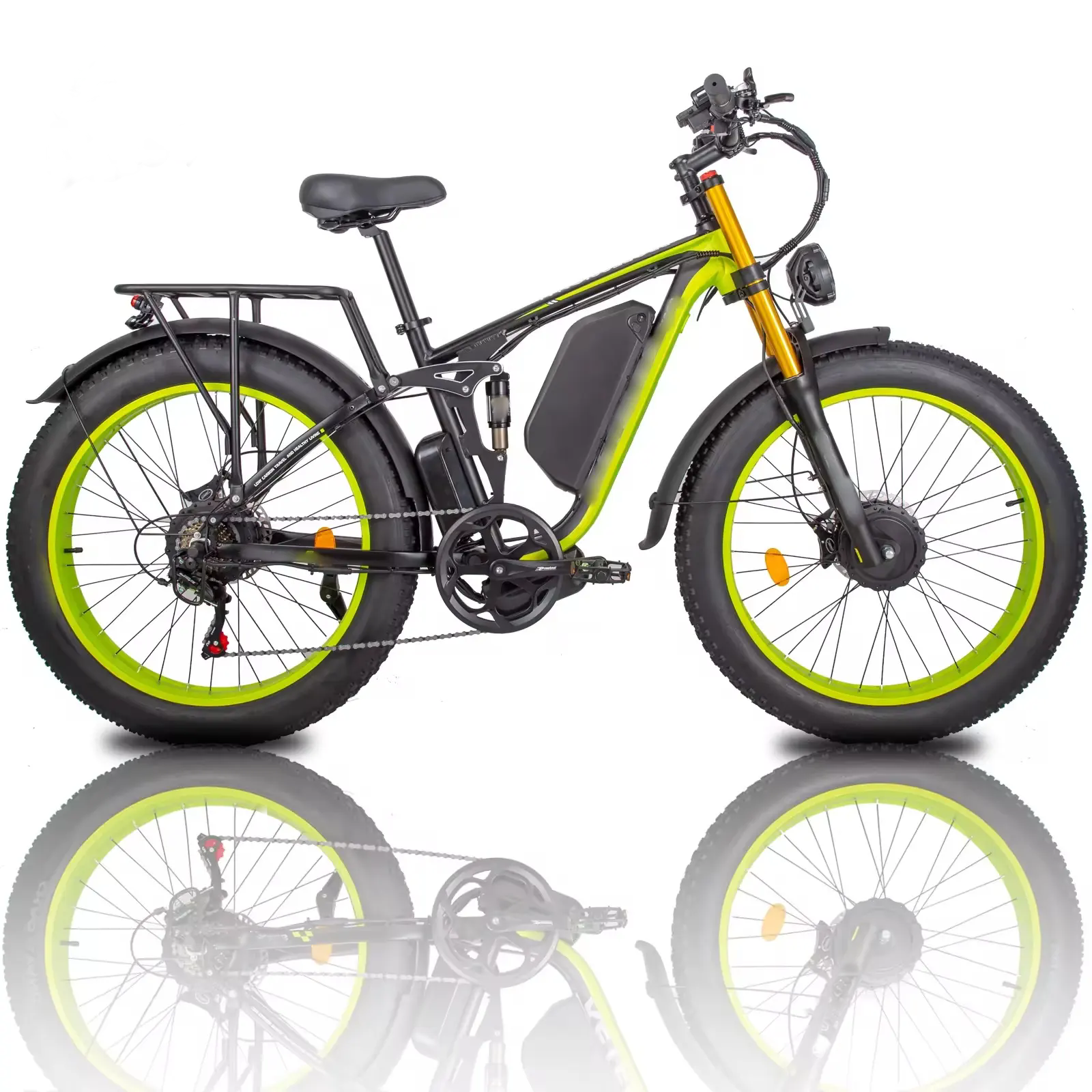 Wholesale 26 Inch 48V 1000W 2000W Electric Mountain Bike Fat Tire E-Bike with down Tube Lithium Battery Supply