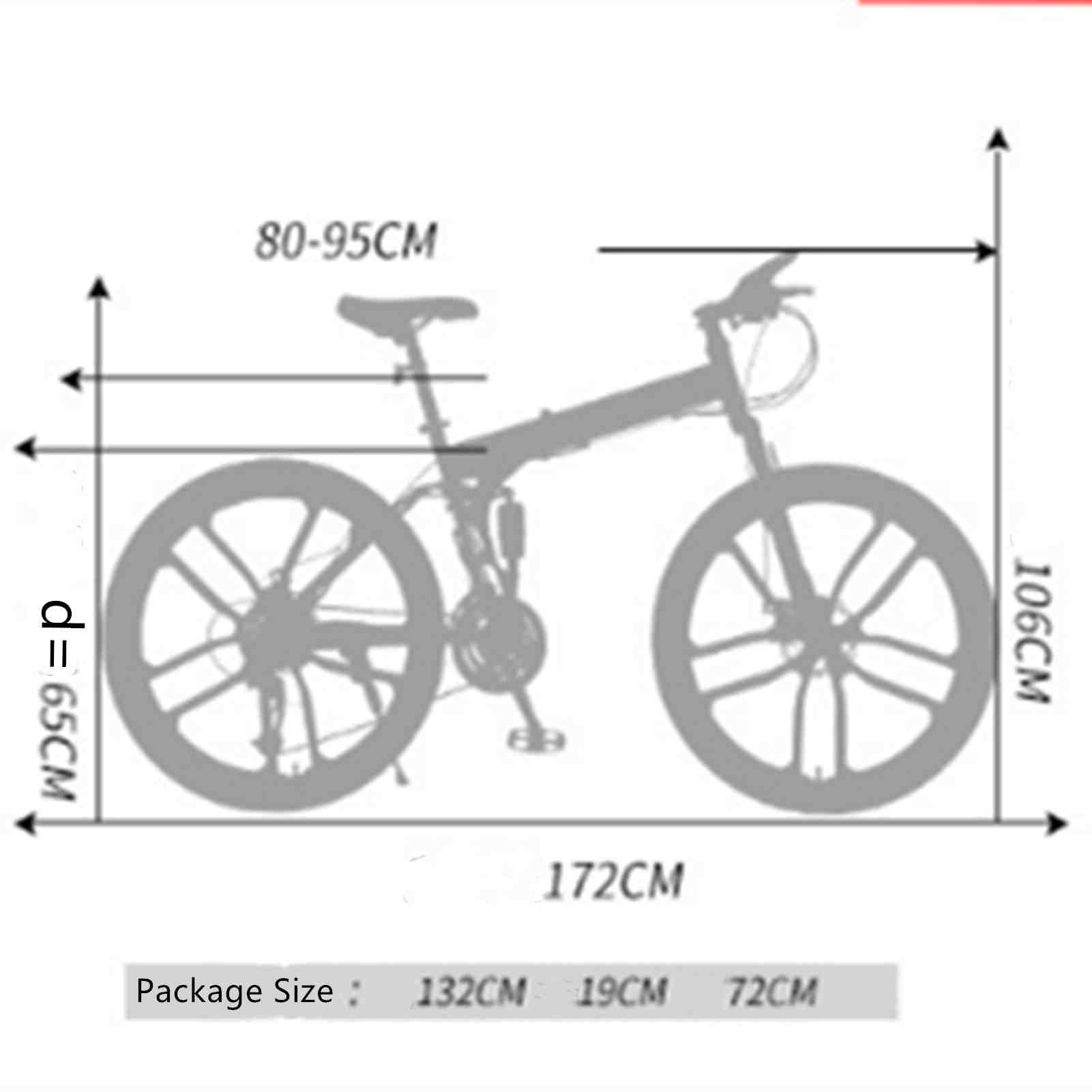 China High Quality Customized 24 26 27.5 29 Inch Foldable OEM Bicicleta 21 Speed Full Suspension Adults Mountain Folding Bike