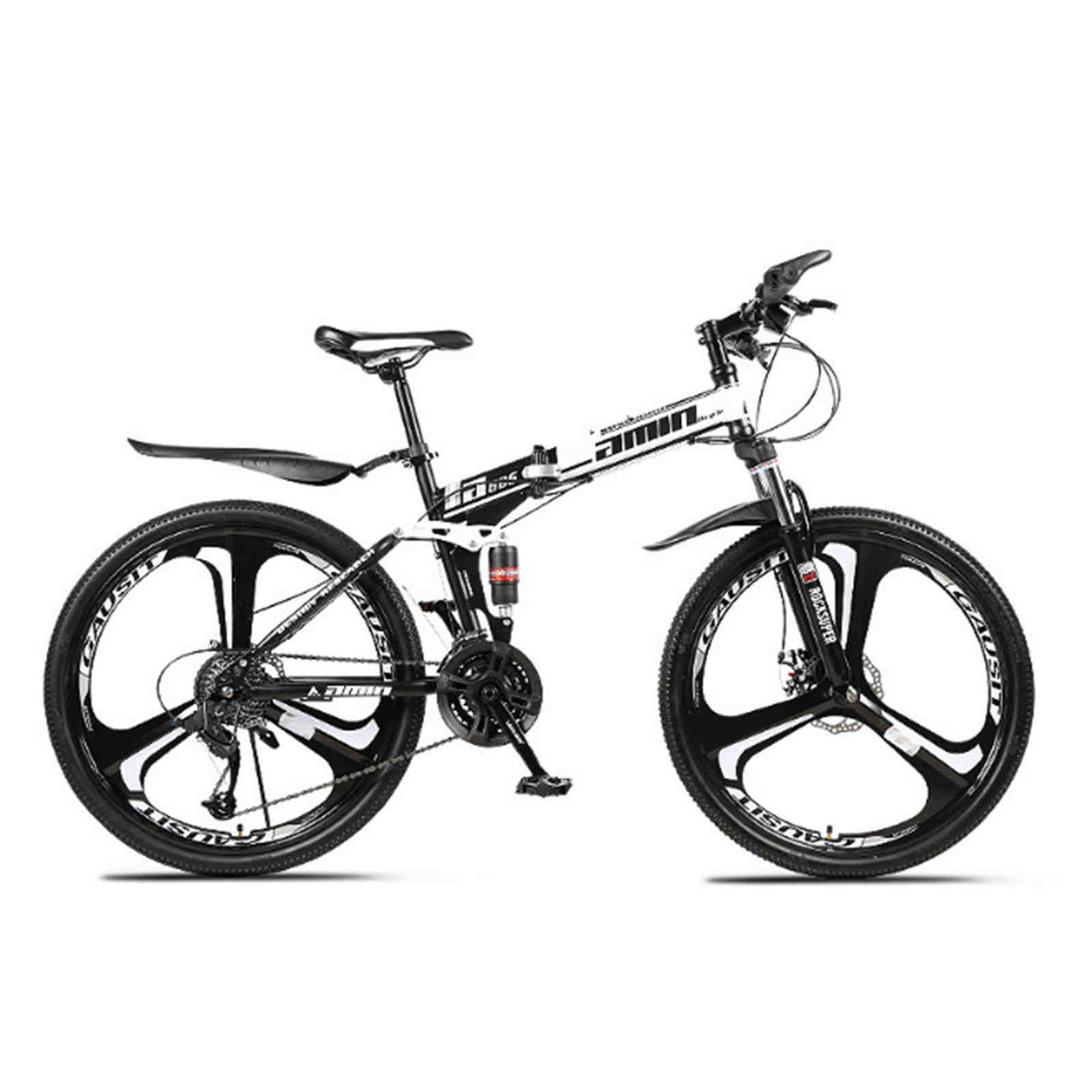China High Quality Customized 24 26 27.5 29 Inch Foldable OEM Bicicleta 21 Speed Full Suspension Adults Mountain Folding Bike