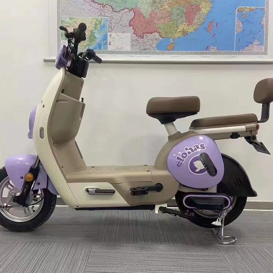 14 Inch Urban Fibre Electric City Bike Premium 48V 12A Fast E-Bike with Rear Hub Motor Smart Sensor Tube Battery Unisex People