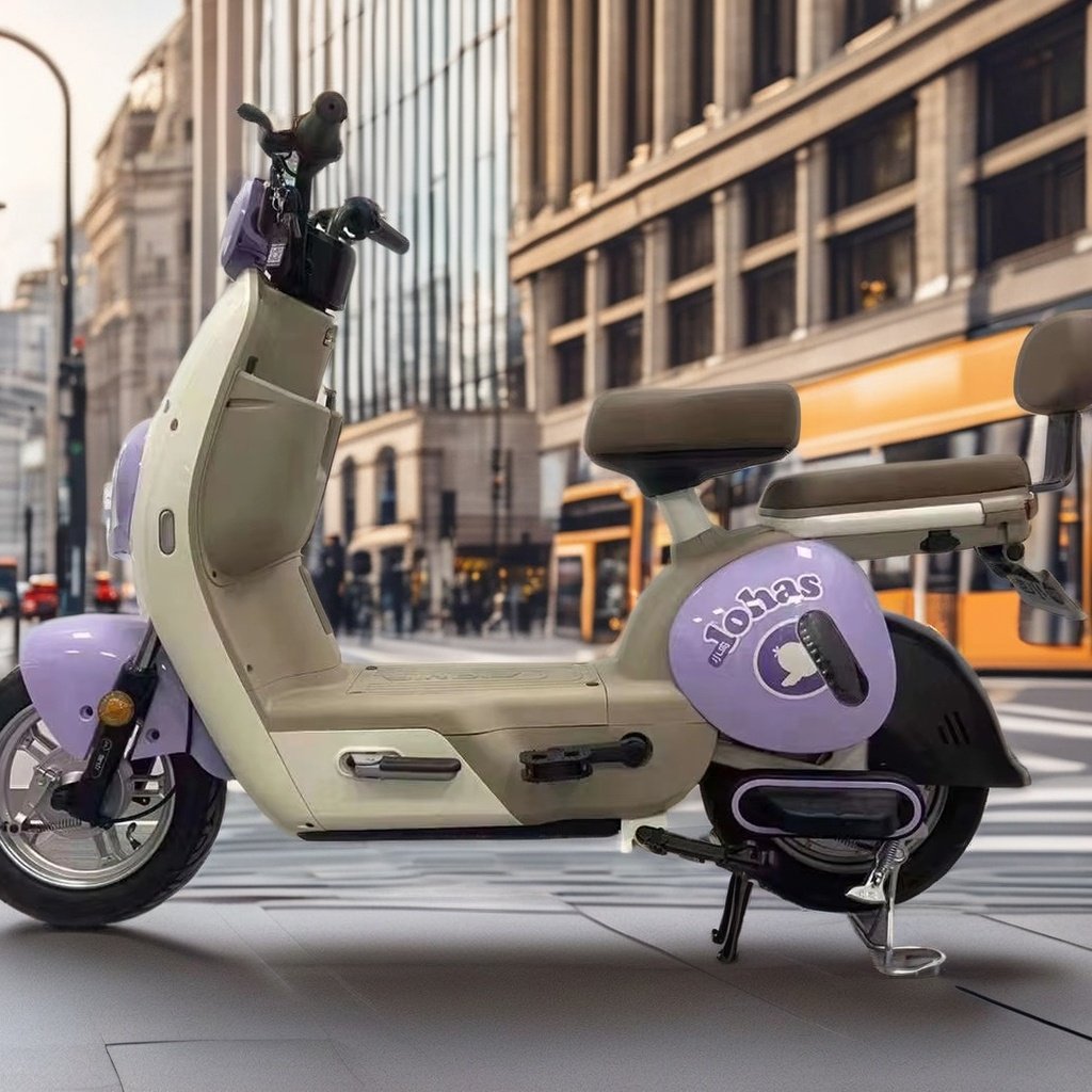 14 Inch Urban Fibre Electric City Bike Premium 48V 12A Fast E-Bike with Rear Hub Motor Smart Sensor Tube Battery Unisex People