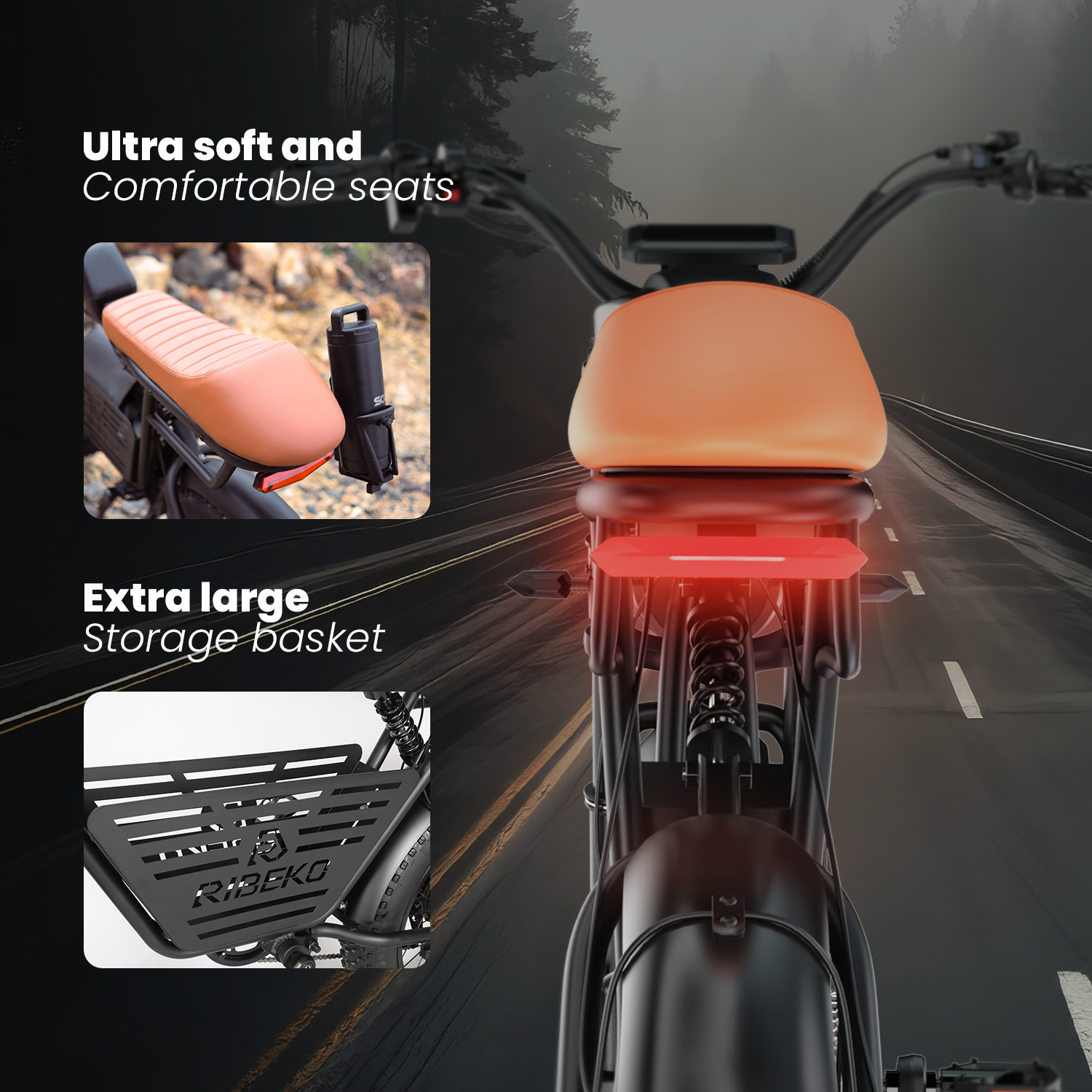 Full Suspension E bike Dual Motor Suitable for Long Ride Oil Brake 48V 26Ah 20inch Electric Mountain Bike Electric City Bike