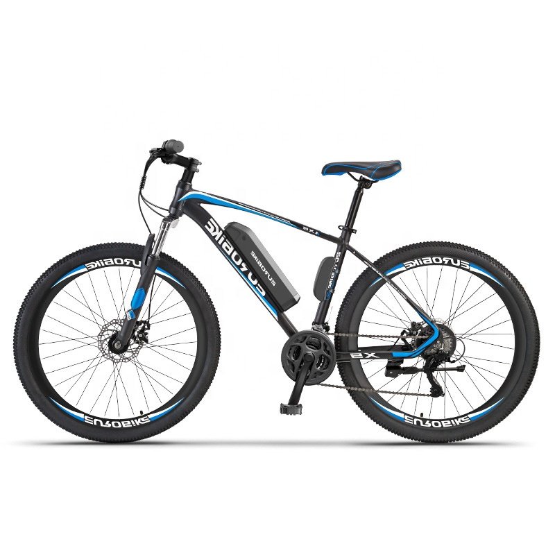 Factory promotion electric mountain bike 26 inch electric bike 21 speed variable speed lithium battery electric bike