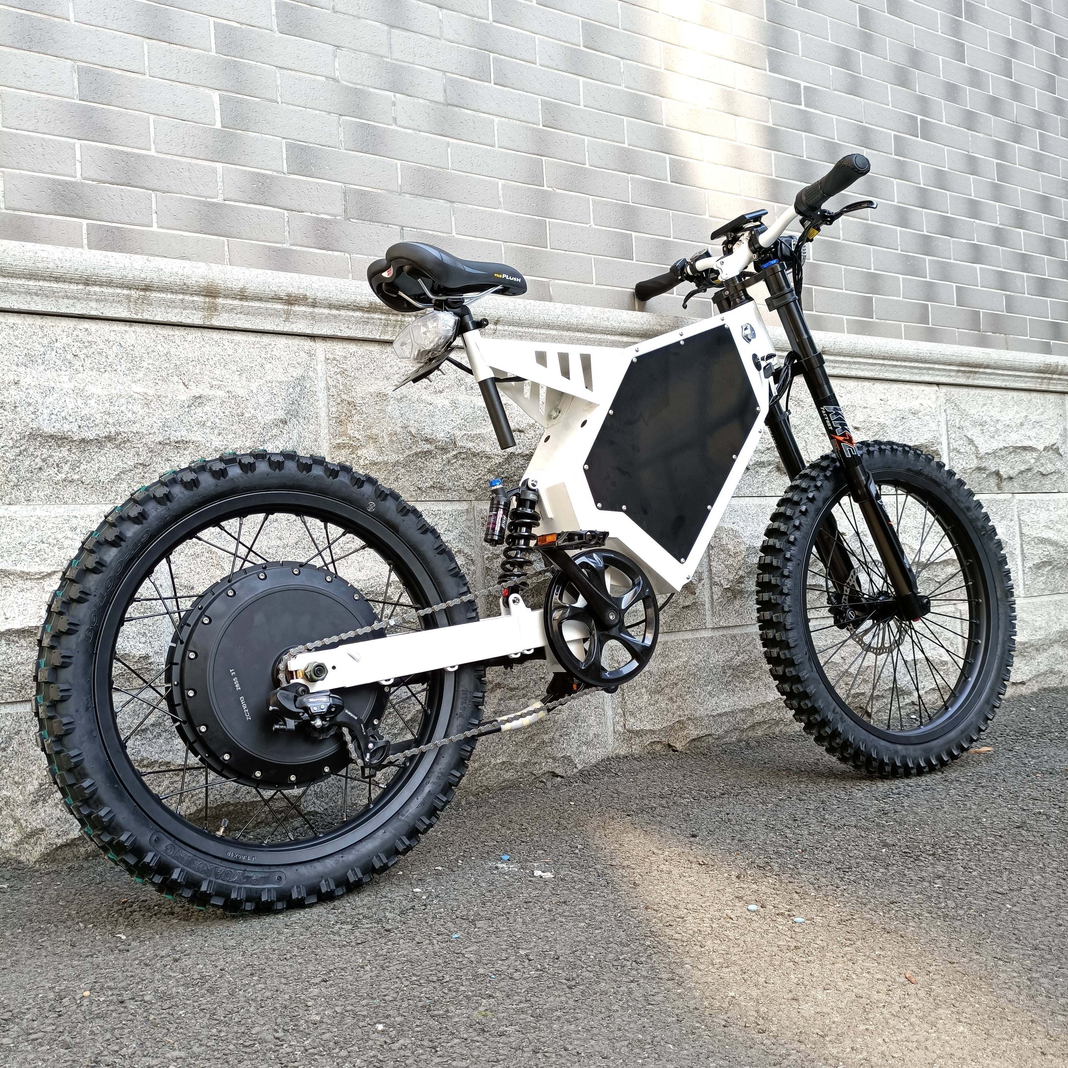 CZDM fast speed 72v 5000 electric road bike sur ron ebike electric mountain bike