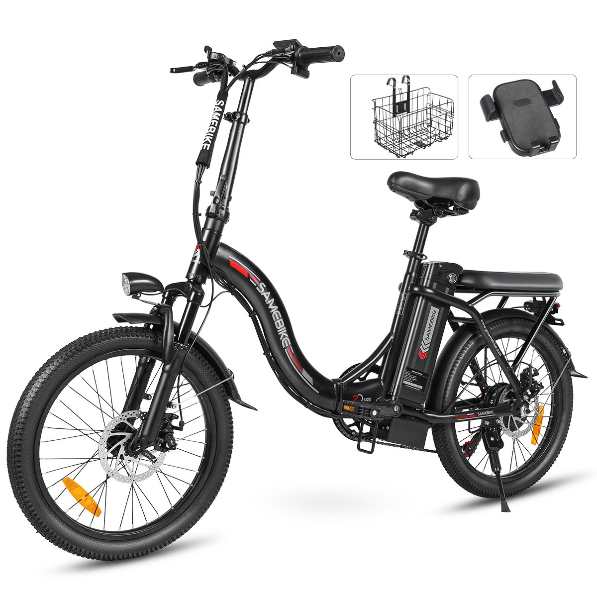 UK Warehouse DDP Price CY20 Full Full Suspension City Bicycle 20 Inch Fat Tire Folding Ebike Electric Bike