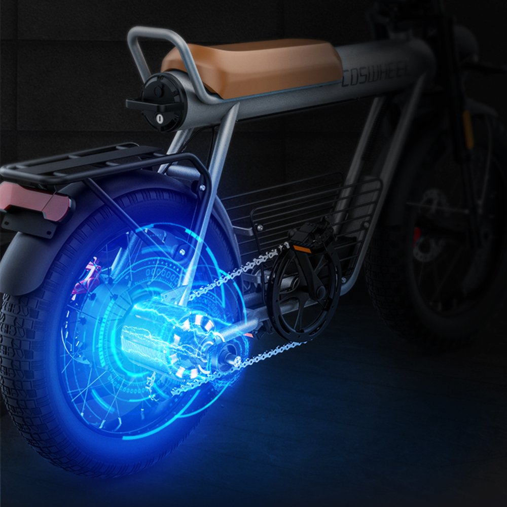 Coswheel CT20 48V 1500w Fat Tire Mountain Electric Bicycle Dirt Ebike Best Super Sale Wholesale Price Electric City Beach Bike