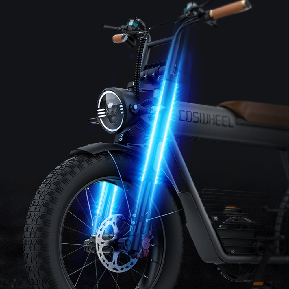Coswheel CT20 48V 1500w Fat Tire Mountain Electric Bicycle Dirt Ebike Best Super Sale Wholesale Price Electric City Beach Bike