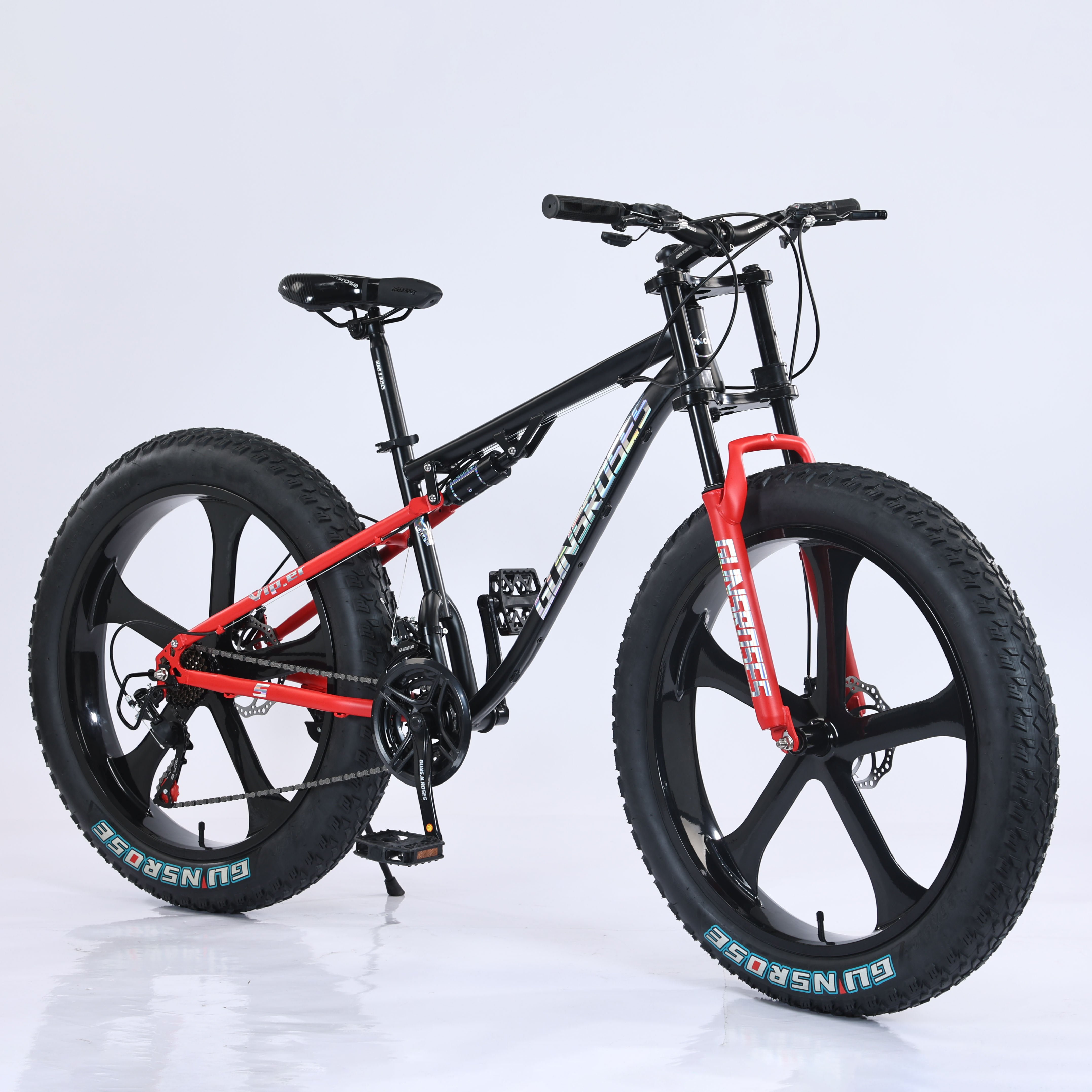 cheap stock bike 26 inch fat tire bike snow field riding beach riding alloy frame bike