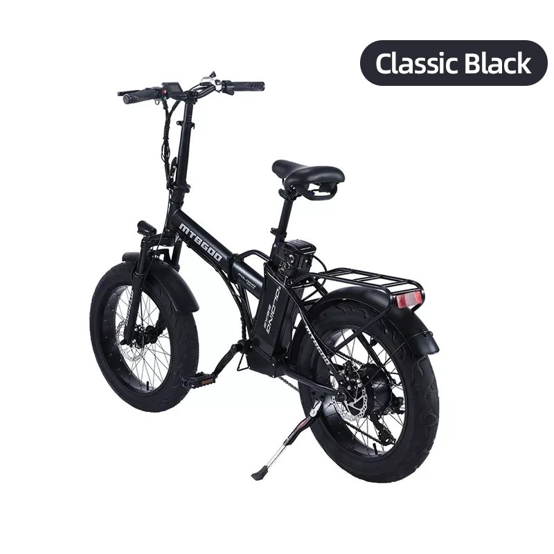 Warehouse Stock Foldable Electric Bike 14 Inch Fat Tire Off Road Ebike 400W 48V Lithium Mountain Electric Bicycle For Adults
