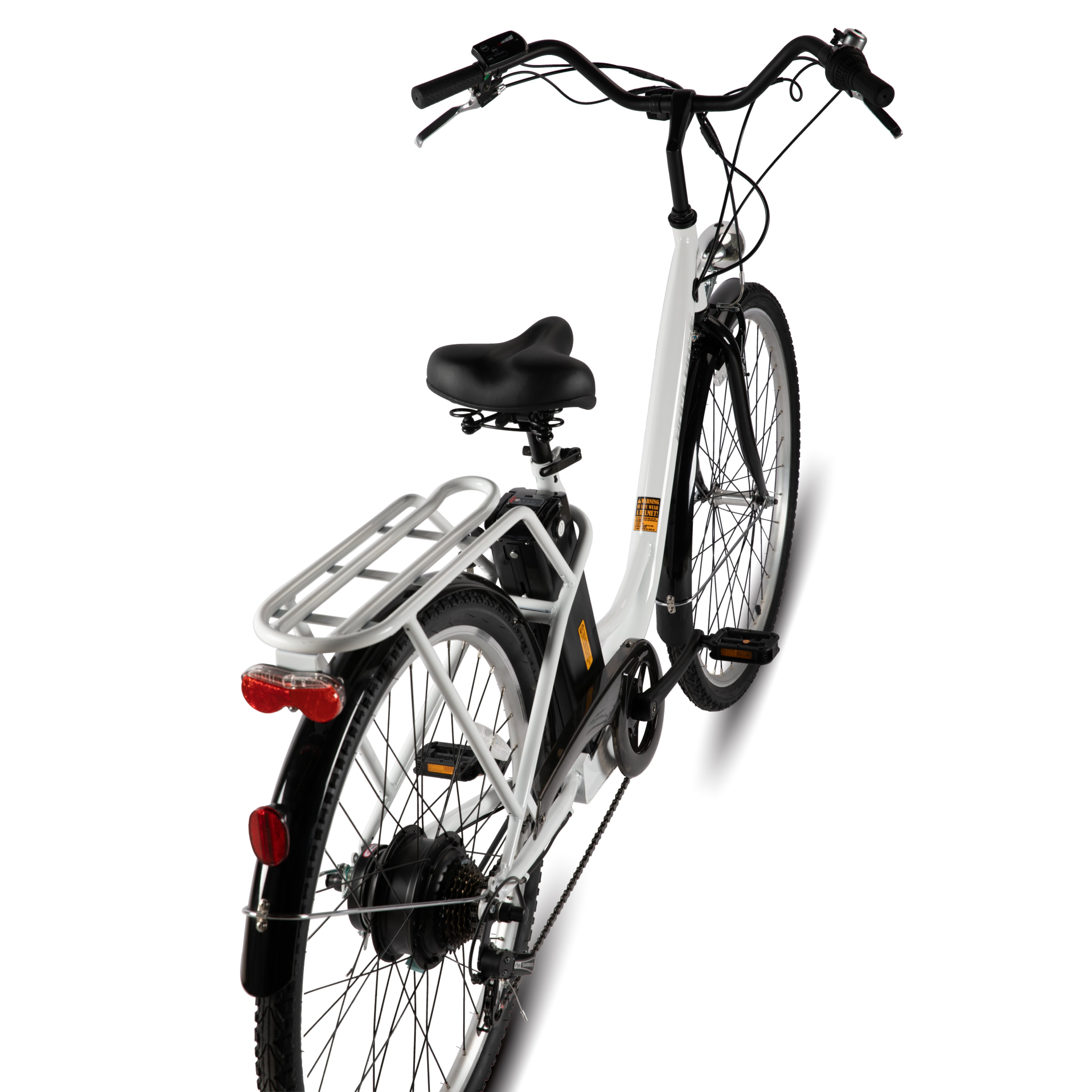 JOYKIE 28 inch city bikes 7-speed Aluminum Alloy 36V 10.4Ah Lithium Battery electric city bike
