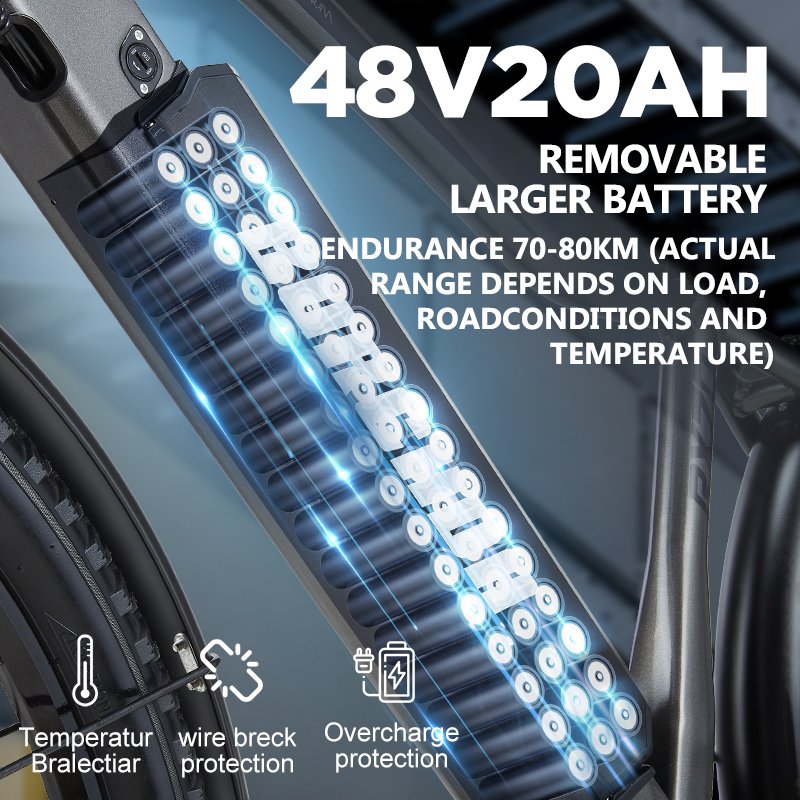 EU warehouse 1000W 48V mountain e-bike 27.5 inch aluminum alloy frame MTB electric bike integrated battery mountain tire men