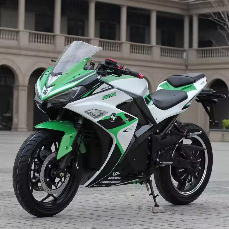 High Quality V6 Electric Racing Motorbike for Adults Motorcycle Hot Sale 72v Voltage