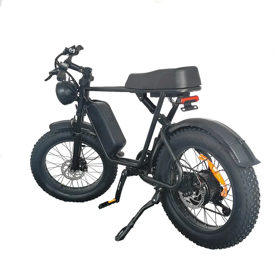 High speed 1000W Fat Tire Electric bicycle 48v disc brake electric mountain bike