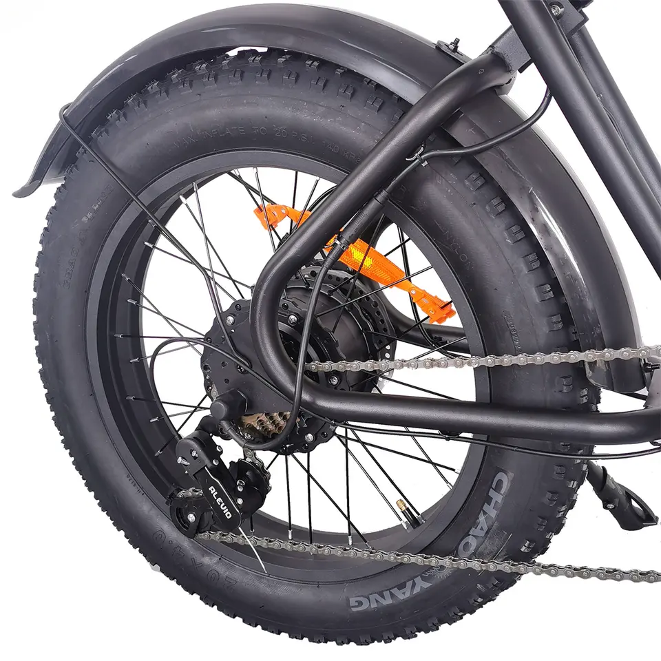 High speed 1000W Fat Tire Electric bicycle 48v disc brake electric mountain bike