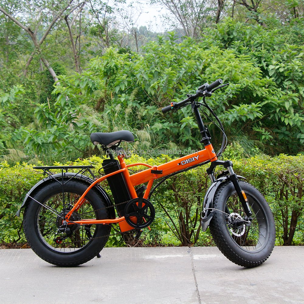 20inch Folding 1000W motor Electric City Bike 48V 12.5AH Ebike Fat Tire Off Road Electric Mountain Bicycle