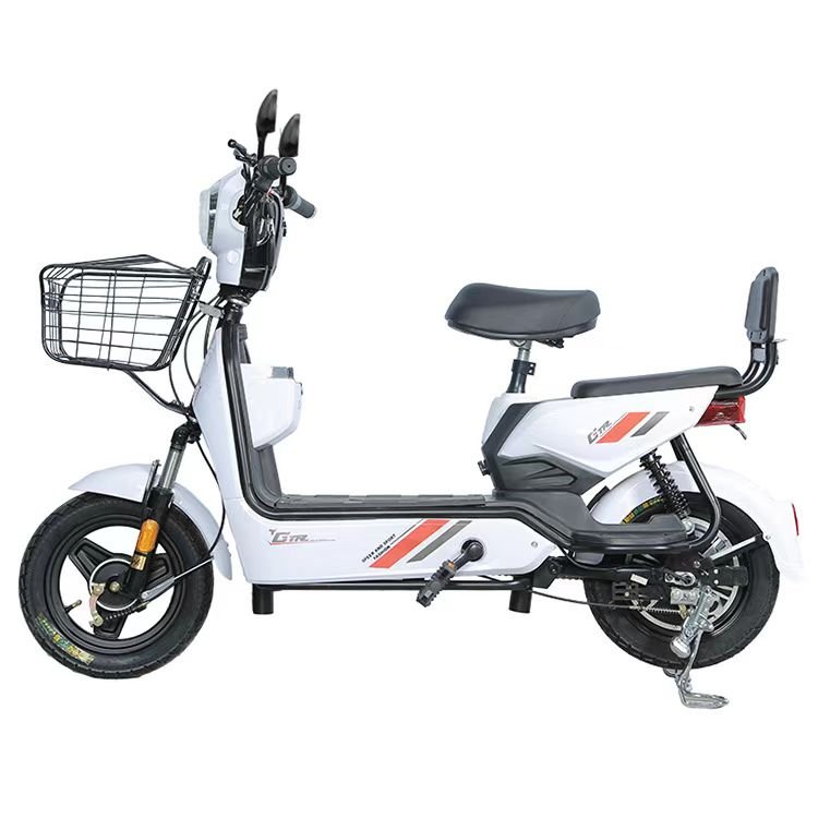 500W 48V China Factory Wholesale Hot Sale E Scooter Electric City Bike Two-Wheels Electric Scooter With Lead-Acid Battery EEC