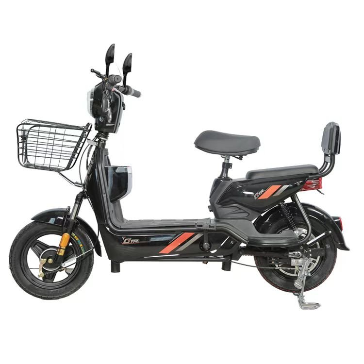500W 48V China Factory Wholesale Hot Sale E Scooter Electric City Bike Two-Wheels Electric Scooter With Lead-Acid Battery EEC