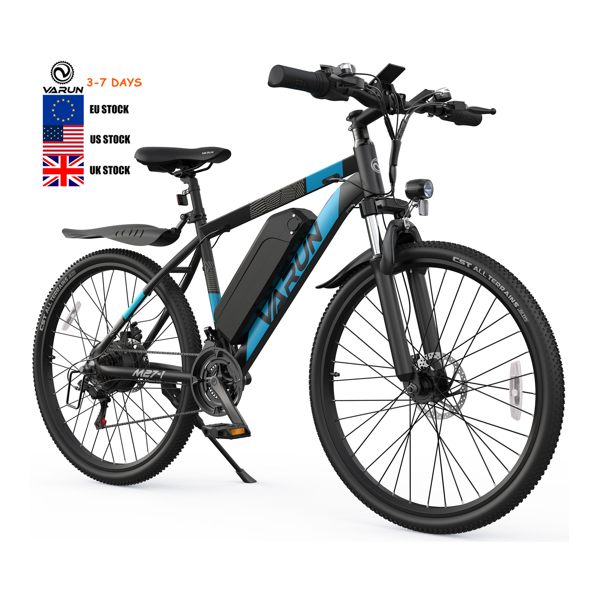 UK EU Warehouse Stock 500W With APP Control Electric Mountain Bike 48V 13AH 27.5 Inch Long Rang Best Electric Bike For Adults