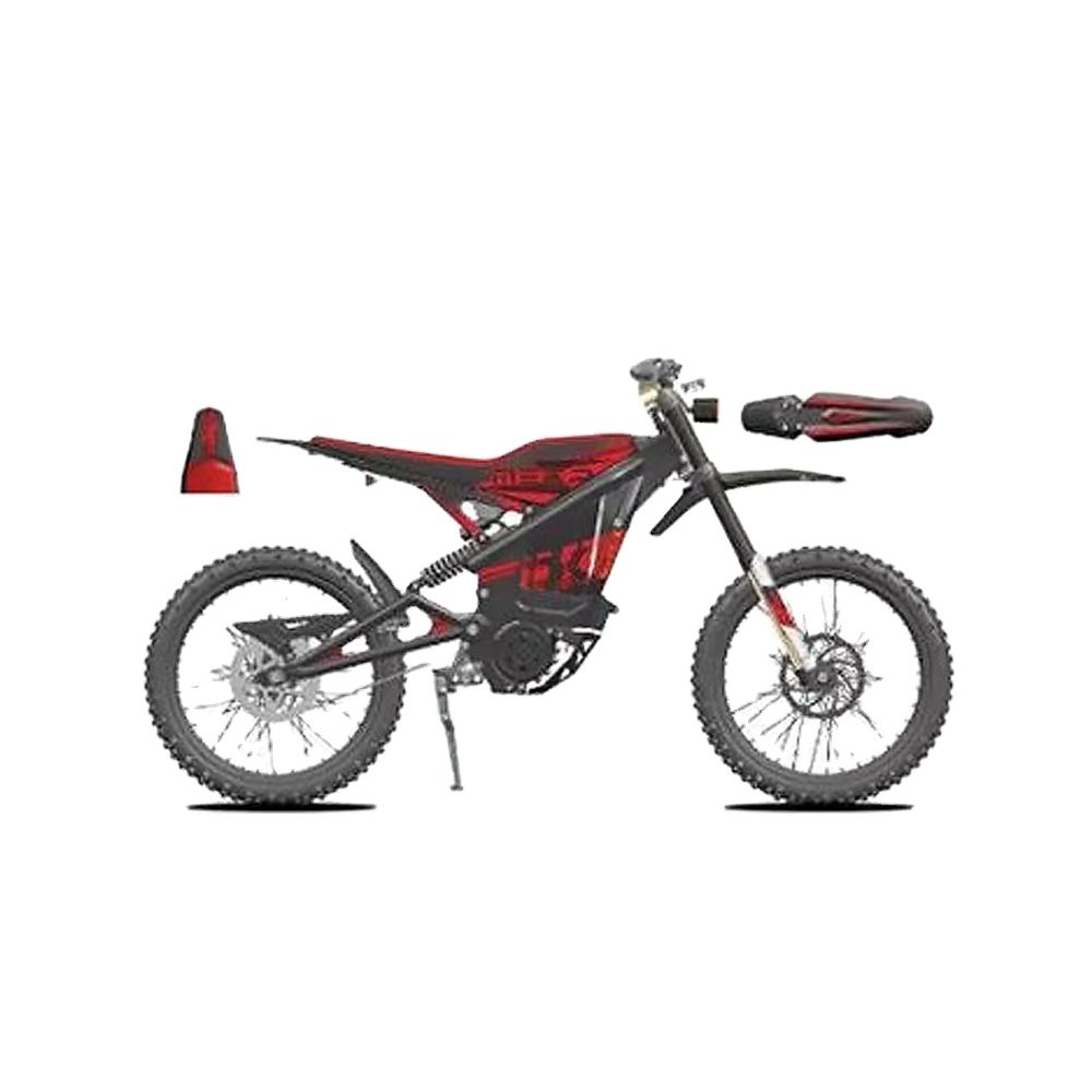 New Designed 85km/h Powerful 72v 30ah 2.5h Charging Time Ebike Off Road Electric Dirt Bike Mountain Bicycle Motorcycle