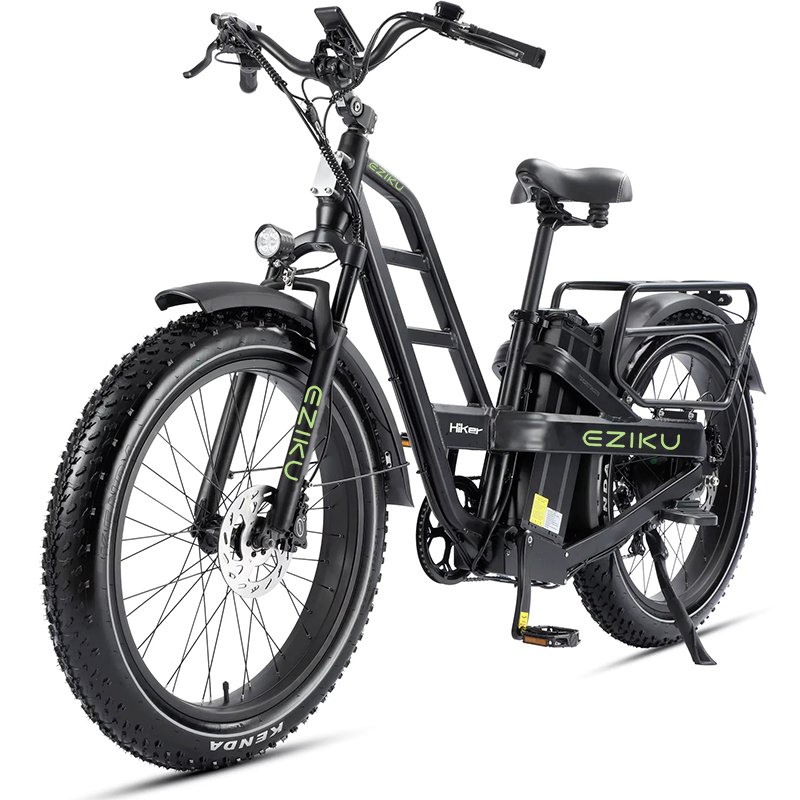 Hot Sale 750W Electric Fat Tire Bicycle US Warehouse 48V Lithium Removable Battery LCD Display Ebike Bike Electronic Features