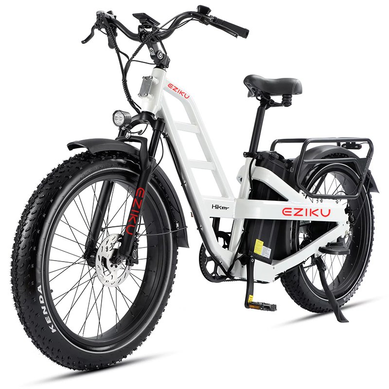 Hot Sale 750W Electric Fat Tire Bicycle US Warehouse 48V Lithium Removable Battery LCD Display Ebike Bike Electronic Features
