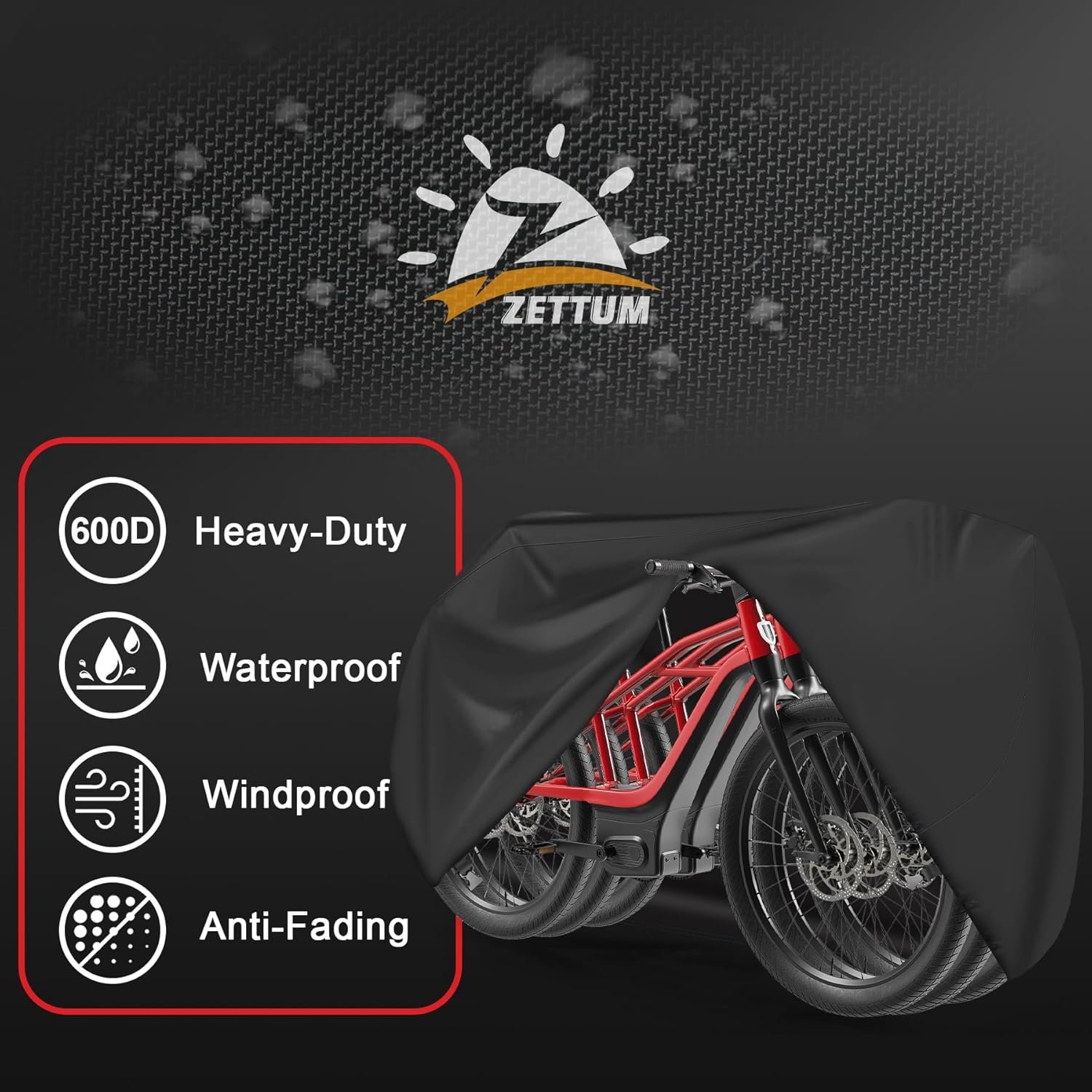 Custom Size Bicycle Cover Oxford Cloth Waterproof Dustproof Electric Bicycle Clothing Full Cover Mountain Bike Protect Cover