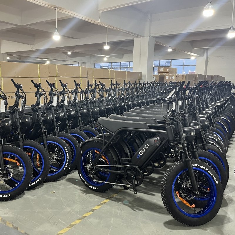 OUXI Ebike new model 20 inch 48v 500w motor full suspension electric bicycle mountain electric fat tire e bike