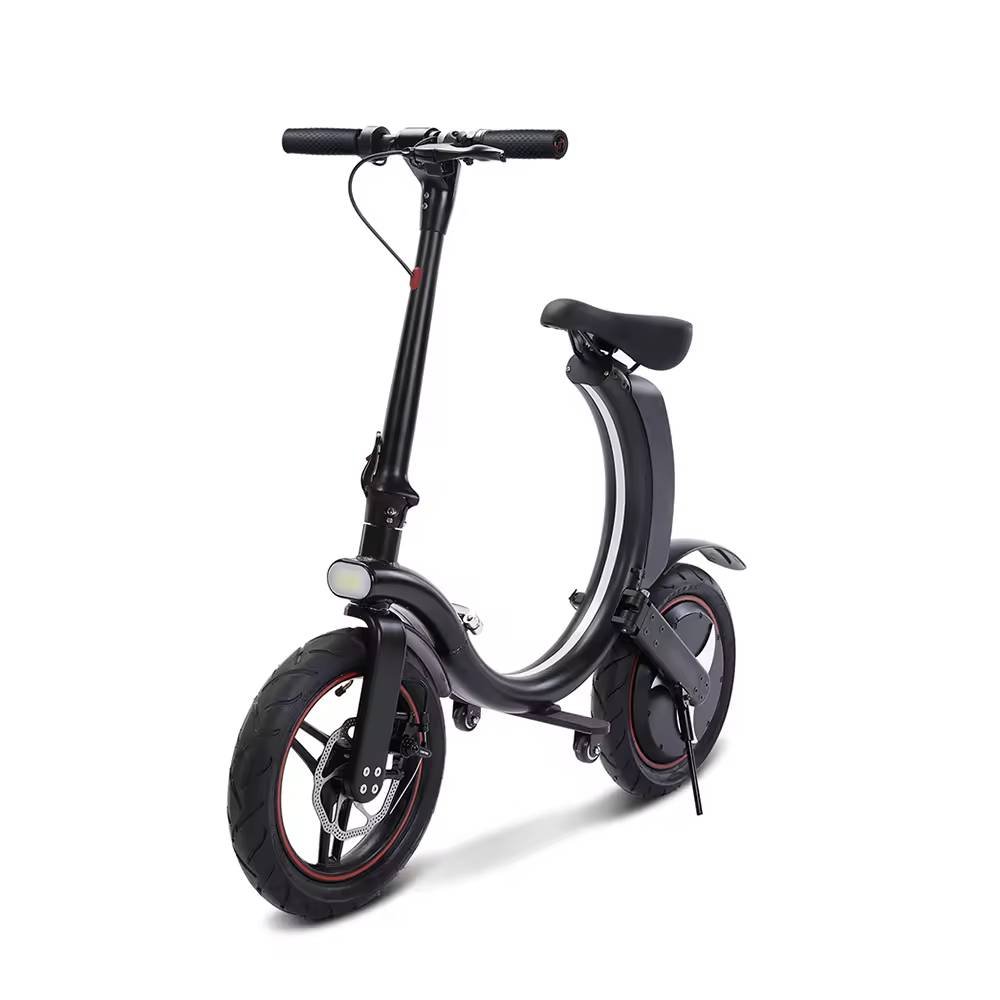 Customized 350w 36V 10.5Ah Foldable Electric Bicycle 14 Inch Electric City Road Bike Electric Folding Bike
