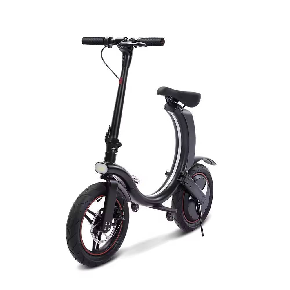 Customized 350w 36V 10.5Ah Foldable Electric Bicycle 14 Inch Electric City Road Bike Electric Folding Bike