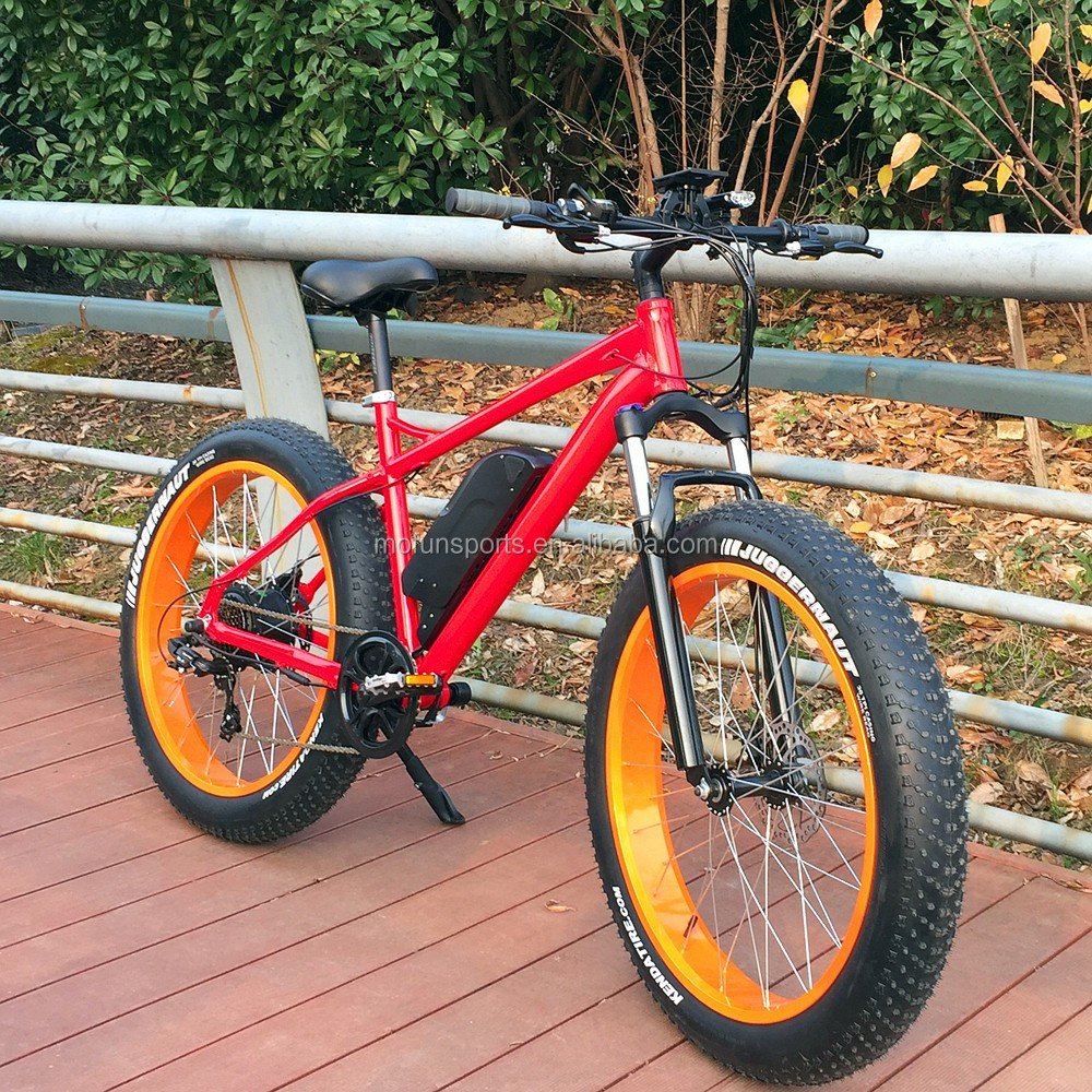Mofun 26" fat tire ebike electric mountain bike bicycle from china