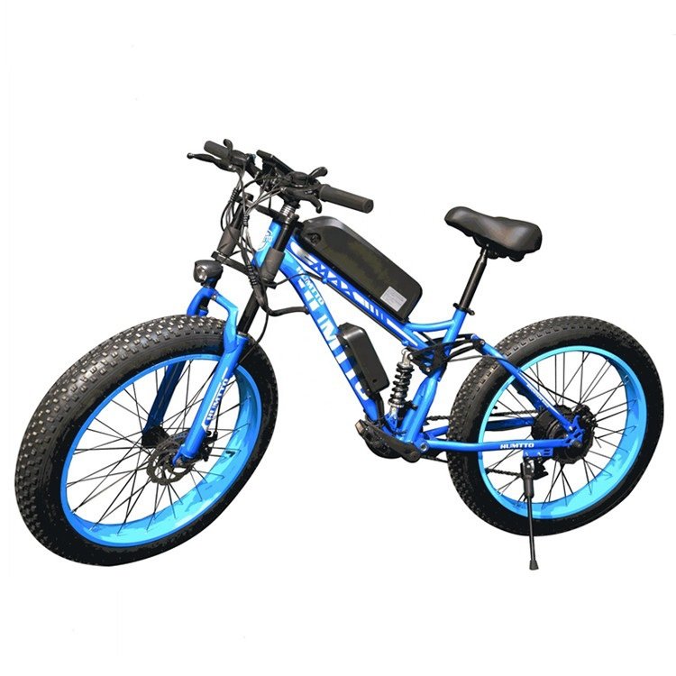 angsi e-bike 26 Inch Electric Mountain Bike Fat Tire Bike 48v 15ah Lithium Battery Ebike 1000W Electric Bicycle