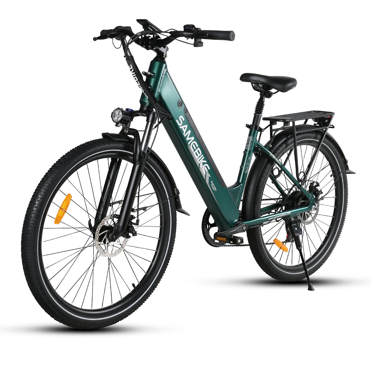 500W Integrated 36V Lithium Battery Aluminum Alloy Frame 27.5'' Electric Hybrid Commute City women's electric bike