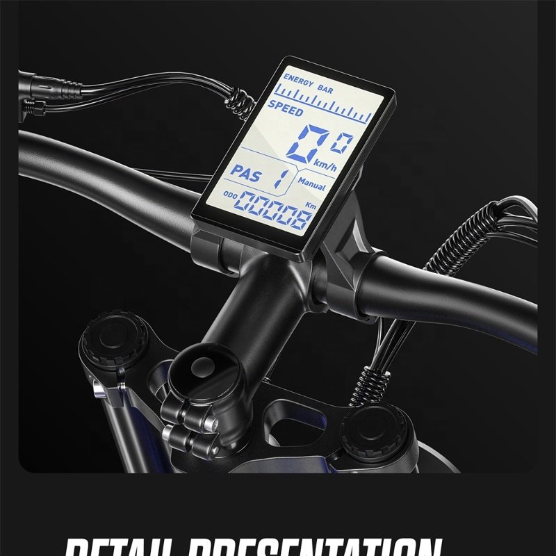 EU freeshipping e bike 26inch full suspension fat tire bafang motor electric bicycle Shengmilo MX03 electric mountain bike