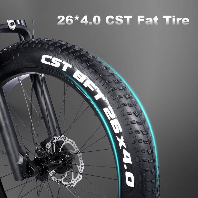 RANDRIDE 20Ah 26*4.0 e-bike full suspension fat tire electric mountain bike with throttle 1500w