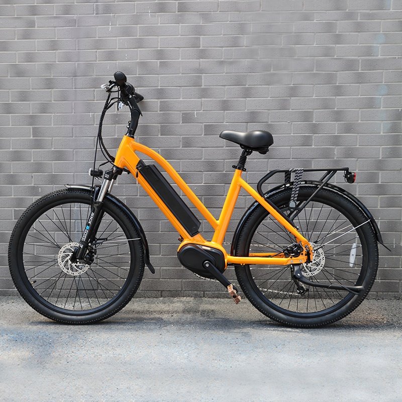 Wholesale 250w 36V 28 inch Adult Super City Ebike Electric Bike For Lady/Woman Bafang Mid Drive motor E bike Electric bicycle