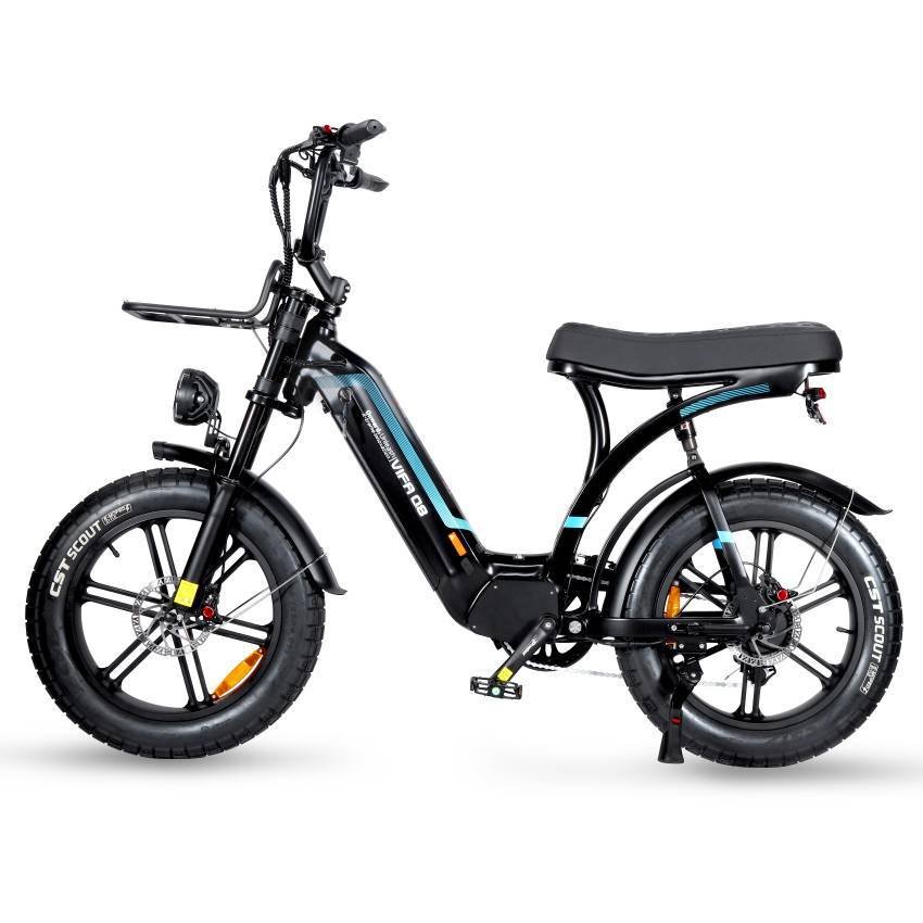 Ouxi Q8 20 Inch Tire Electric Bicycle Europe Warehouse Stock Electric Fat Bike Mountain Bike For Adult