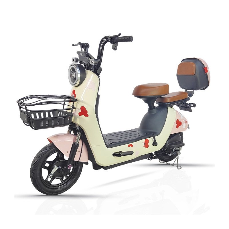 500W Electric Moped Adult Chopper Bicycle Scooter Steel Frame Electric City Bike Used for Sale